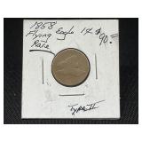 1858 Flying Eagle Cent, Type II