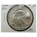2001-W American Silver Eagle Coin