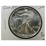1992 American Silver Eagle Coin