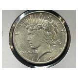 1922-S Peace Dollar Coin