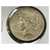 1922-D Peace Silver Dollar Coin