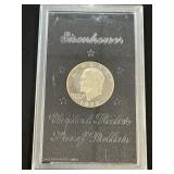 1972-S Proof Silver Ike Dollar Cameo