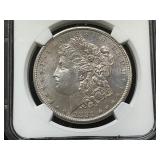 1881-S Morgan Silver Dollar MS 65