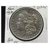 1901-P Morgan Silver Dollar AU 55