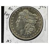 1901-O Morgan Silver Dollar, MS-63