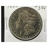 1885-P Morgan Silver Dollar