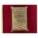 Vermont 200th Anniversary Stamp Replica