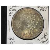 1886-P Morgan Silver Dollar MS 65