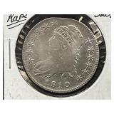 1810 Capped Bust Half Dollar Coin