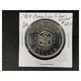 1964 Canadian Silver Dollar BU