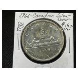 1966 Canadian Silver Dollar BU