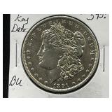 1891-O Morgan Silver Dollar