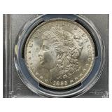 1885-O Morgan Silver Dollar PCGS MS63