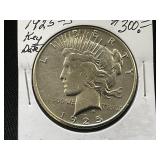 1925-S Peace Silver Dollar Coin