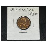 1957 Proof Lincoln Penny