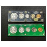 1961 & 1962 U.S. Proof Coin Sets