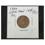 1897 Indian Head Penny, Brilliant Uncirculated