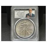 2021-P Silver Eagle MS70 Type I