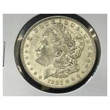 1921-D Morgan Silver Dollar Coin