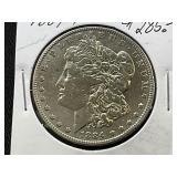 1884-P Morgan Silver Dollar