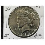 1935-S Peace Silver Dollar Coin