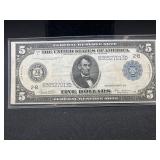 1914 $5 Federal Reserve Note