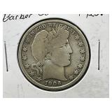 1906-D Barber Half Dollar Coin