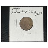 1878 Indian Head Penny