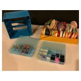 Beads, Ribbon Spools, and Organizer Set