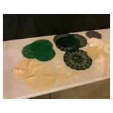 Crocheted and Lace Doilies