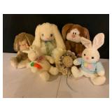 Plush Bunny Toy Collection