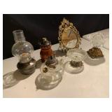 Glass, Metal & Wooden Decor Items