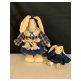 Handmade Cloth Rabbit Dolls