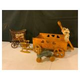 Three Wooden Toys