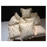 Floral Patterned Throw Pillows