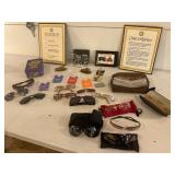 Sunglasses and Rotary Memorabilia