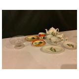 Japanese Porcelain Tea and Dessert Set