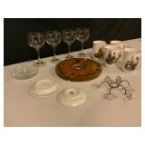 Glassware and Porcelain Items