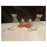 Glass Oil Lamps with Chimneys