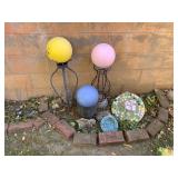 Decorated Bowling Balls and Mosaic