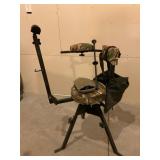 Adjustable Hunting Chair with Camo Upholstery