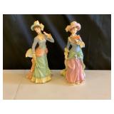 Ceramic Victorian-Style Figurines