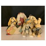 Plush Bunny Figurines