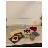 Glassware and Textiles