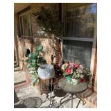 Outdoor Dï¿½cor Set with Patio Table