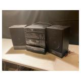 Sony Stereo System with Speakers