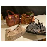 Four Designer Handbags