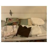 Bedding Lot: Shams, Sheets, and More