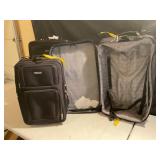 Three InGear Black Luggage Pieces