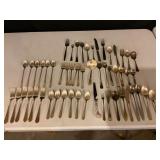 Flatware Set with WM Rogers